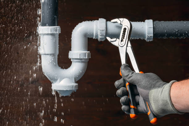 Professional Sewer Line Repair technician working in Monroeville, IN